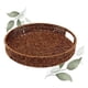 thumbnail image 3 of Bandeja Redonda de Rattan Tejida a Mano – Color Marrón (25 x 25 x 5 cm), 3 of 3