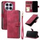 thumbnail image 3 of Funda Cartera para Xiaomi Redmi Note 14 Pro Plus Tapa con Ranuras, Soporte y Correa Rojo, 3 of 5