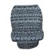 thumbnail image 1 of Cubierta Suave Para Cochecito Portabebés Para Amamantar Pañoleta Bufanda Tira Blanca Azul, 1 of 5