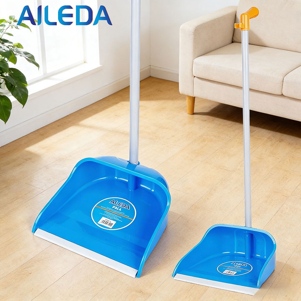 Pala Plástica Aileda Con Sujetador | Recogedor De Basura Para Hogar Pala Plástica Con Sujetador Recogedor De Basura