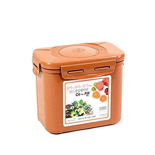 Contenedor e-jen Premium Kimchi, chucrut 1.7 L con tapa para aspiradora