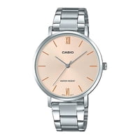 Reloj Analogo Plateado Casio Ltp-Vt01D-4B