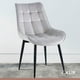thumbnail image 3 of Silla Macron Terciopelo - Gris, 3 of 3