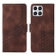 thumbnail image 1 of Carcasa FOXDOCK Honor X8 4G de cuero PU, diseño acolchado clásico, protección contra caídas y rayones, 1 of 5