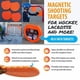 thumbnail image 2 of Disparos magnéticos Shooting Targets Top Shelf, francotirador, 20 cm, paquete de 4, 2 of 7