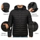 thumbnail image 4 of Parka Negra Hombre Engomada Térmica, 4 of 7