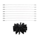 thumbnail image 2 of Cepillo para limpieza de chimeneas, limpiador de conductos de ventilación de secadoras, herramienta para limpiar conductos de ventilación de chimeneas 8 varillas, 2 of 5