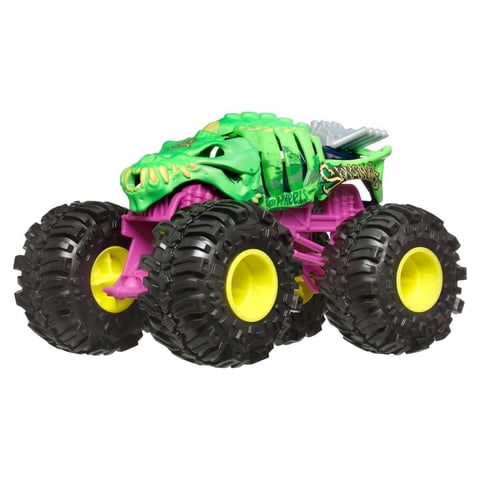 Vehículo De Juguete Hot Wheels Monster Trucks Skelesaurus Escala 1:24