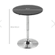 thumbnail image 2 of Mesa de Bar Altura Regulable 60cm Diámetro Negra, 2 of 2