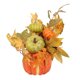 thumbnail image 1 of Flor De Calabaza Artificial, Decoración De Calabaza De Cosecha Decorativa Para Fiesta En Casa De Escritorio, 1 of 5