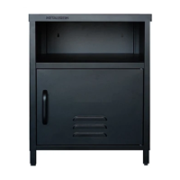 Metalbrein - Auxiliar Aparador Arrimo Metálico - Color Negro