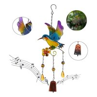 Genérico - Colgante Jardín Colibrí Vidrio Y Cobre