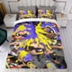 thumbnail image 4 of Splatoon Conjunto de sábanas temático, trío de piezas, cómodo y amigable con la piel, diseño único, regalo de decoración para el hogar para familiares, amigos y fans, 90 cm * 190 cm, 4 of 6