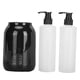 thumbnail image 2 of Calentador de aceite de masaje para una sola botella con 2 botellas vacías, calentador de aceite pequeño profesional multifunción para salón de spa, c Negro, 2 of 5