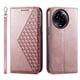 thumbnail image 5 of Funda Flip FOXDOCK para Realme 11 5G , Estilo Billetera con Diseño Rombo, Correa de Mano y Soporte, Uso Diario, 5 of 6