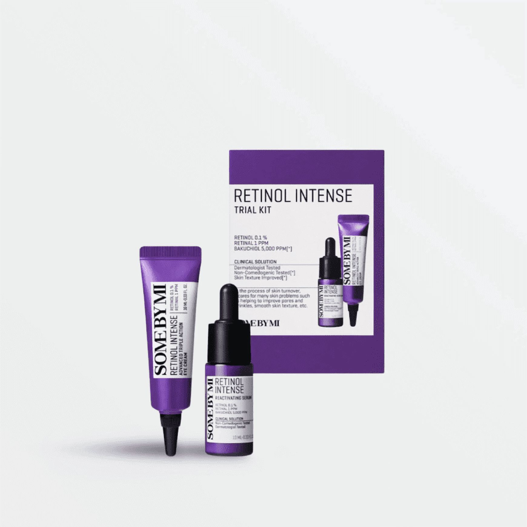 Somebymi - Set Coreano Mini Retinol Intense | Sérum Y Contorno Antiarrugas