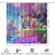 thumbnail image 2 of Película Earthbound-theme 4-Piece Shower Curtain Set with Rugs, Waterproof Bathroom Decor Set Includes Bath Mat, U-Shaped Rug, Toilet Lid Cover and Curtain with Hooks, 2 of 6