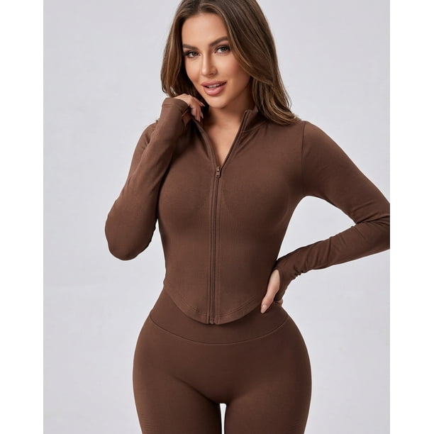 Conjunto Entrenamiento Mujer Chaqueta y Calza Push Up - YJ323