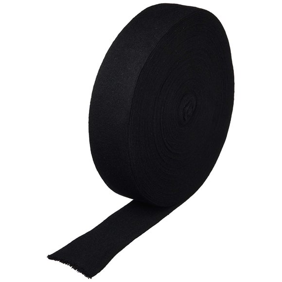 Stockinette Rolyan 081059724, negro, 2 cm de ancho y 23 m de largo