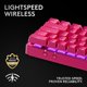 thumbnail image 3 of Teclado Logitech G PRO X 60 % Inalámbrico Magenta, 3 of 9