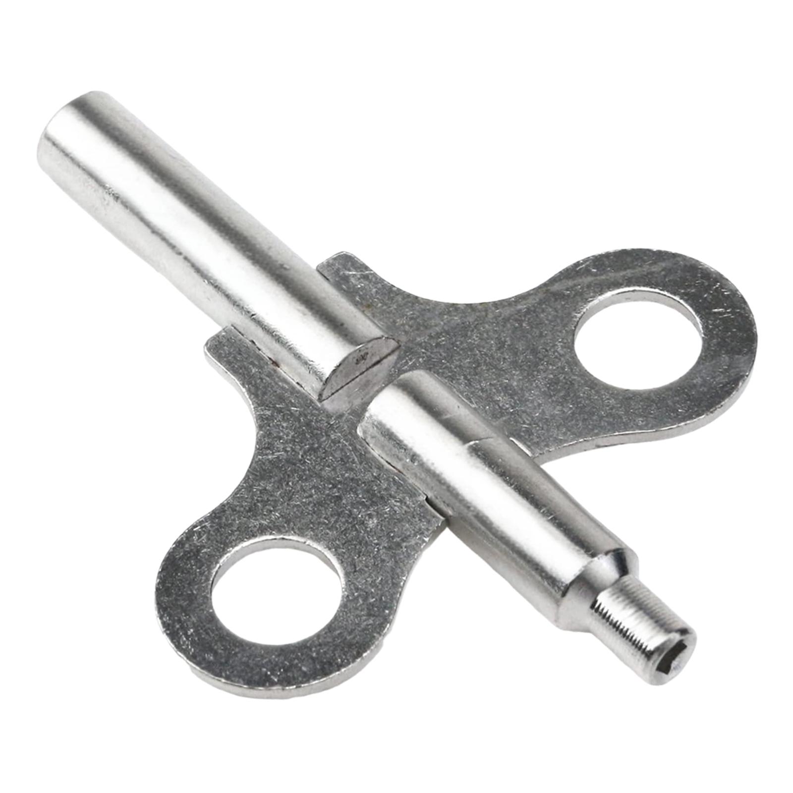 Bothyi - Llave De Cuerda Para Relojes, Ergonómica, Para Coleccionistas, De Acero, Para Aficionados A Los Relojes Mecánicos, De Plata, De Doble Cabezal.