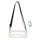 thumbnail image 3 of Estuche de silicona con correa para el hombro y mosquetón Bolsa de almacenamiento de funda de transporte portátil impermeable para Flip 5 Gris plateado, 3 of 5