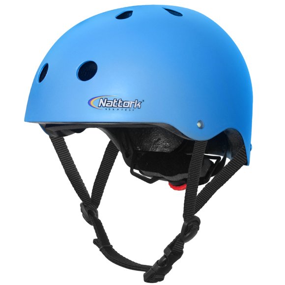 Casco Nattork Multi-Deporte 48-61 cm Azul para Jóvenes y Adultos