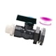 thumbnail image 5 of Grifo de barril de lluvia para tanque de agua de 3/4 ", PVC resistente, accesorios de fácil instalación, Kit desviador de barril de agua para acuarios Con Seda Blanca, 5 of 5