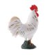 thumbnail image 3 of simulación animal modelo figura juguetes figurita decoración del hogar gallo gallo blanco, 3 of 5