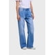 thumbnail image 2 of Jeans Mujer Recto Encaje Azul, 2 of 4