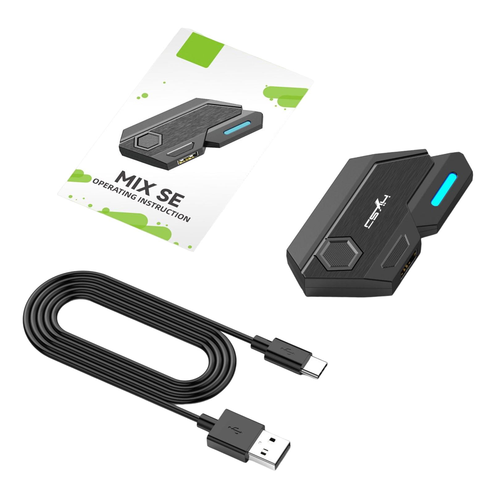 Magideal - Controlador De Gamepad Móvil/convertidor De Juegos/adaptadores De Gamepad/accesorios De Juegos Portátiles Para Android Home Computer Laptop Gaming