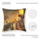 thumbnail image 5 of Twisted Metal Fundas de almohada de terciopelo con tema, regalos de funda de almohada, decoración para el hogar, cojín de lanzar, regalo de cumpleaños para fans y parejas. 40cm x 40cm., 5 of 6