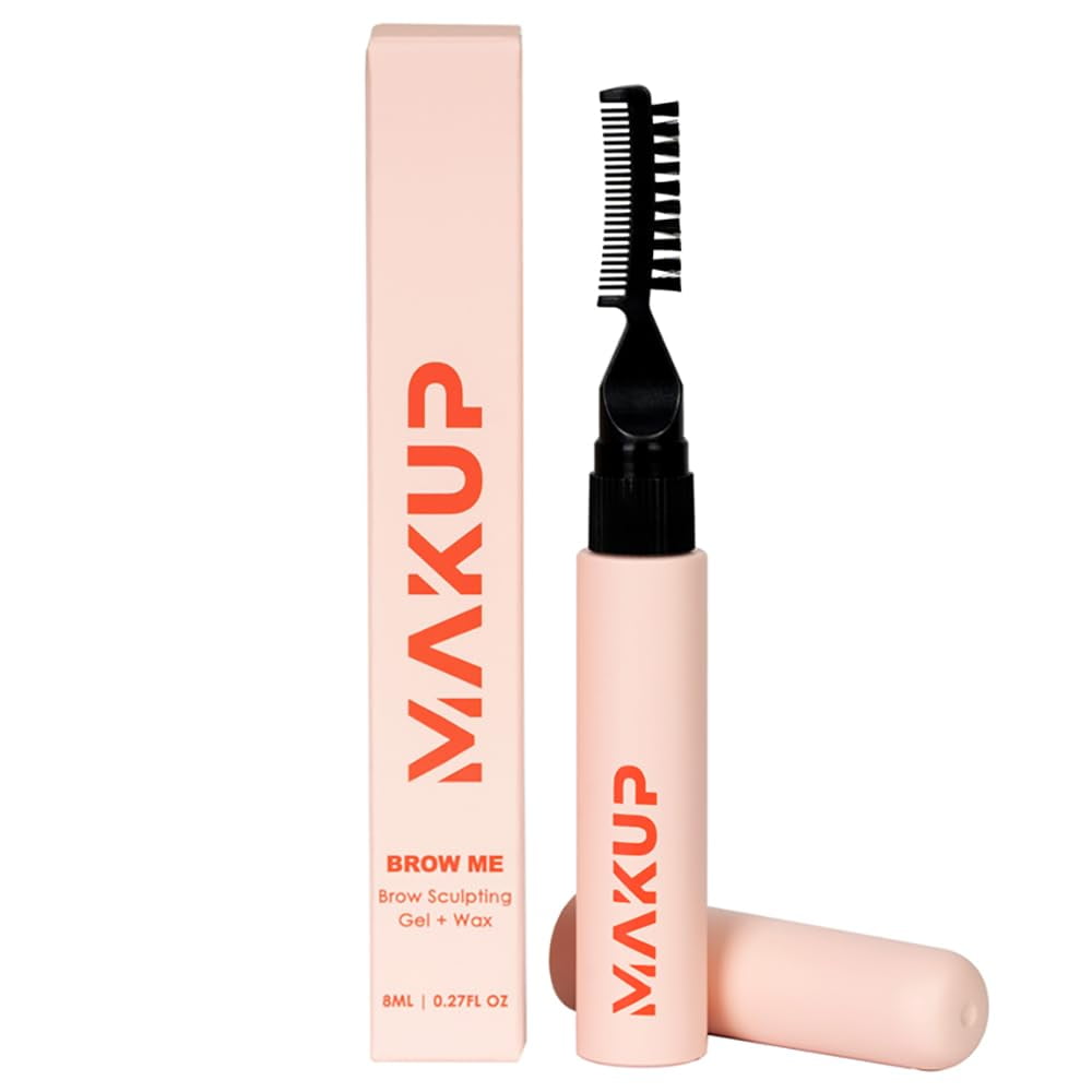 Makup Beauty - Gel Para Esculpir Cejas Y Cera, Maquillaje Híbrido Brow Me Vegan