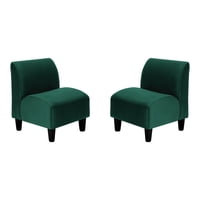 Bodevir - Set Poltrona Soft 1C Felpa 00 Verde Botella