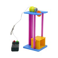 Magideal - Ascensor Eléctrico, Modelo, De Experimentos De Ciencia, Manualidades Diy, Juguete Interactivo De Desarrollo, Juguetes Educativos Duraderos Para