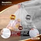 thumbnail image 3 of Bolsas con forro para cubos FIRDLE, paquete de 5 unidades, 5.5 mil, 19 L, aptas para uso alimentario, 3 of 7