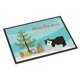 thumbnail image 1 of Felpudo Caroline's Treasures 46 x 69 cm Gato Cymric Feliz Navidad, 1 of 7