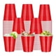 thumbnail image 1 of 200 Vasos Plasticos Vaso Desechable Grande Bicolor 16 Oz Rojo, 1 of 10