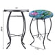 thumbnail image 5 of Mesa auxiliar de patio con mosaico VCUTEKA, mesa decorativa para exteriores, bistró, 5 of 9