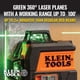 thumbnail image 3 of Nivel láser Klein Tools 93CPLG Compact Autonivelante Verde, 3 of 9