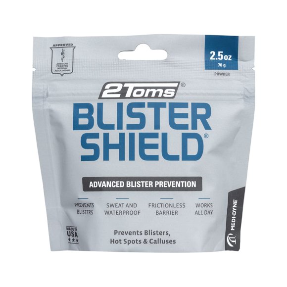 Polvo antiampollas BlisterShield, bolsa de 75 ml, 2 unidades