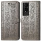thumbnail image 2 of Funda Cartera FOXDOCK para TCL 50 5G , Flip PU con Relieve de Gatos y Perros, Tarjetero y Soporte, 2 of 6