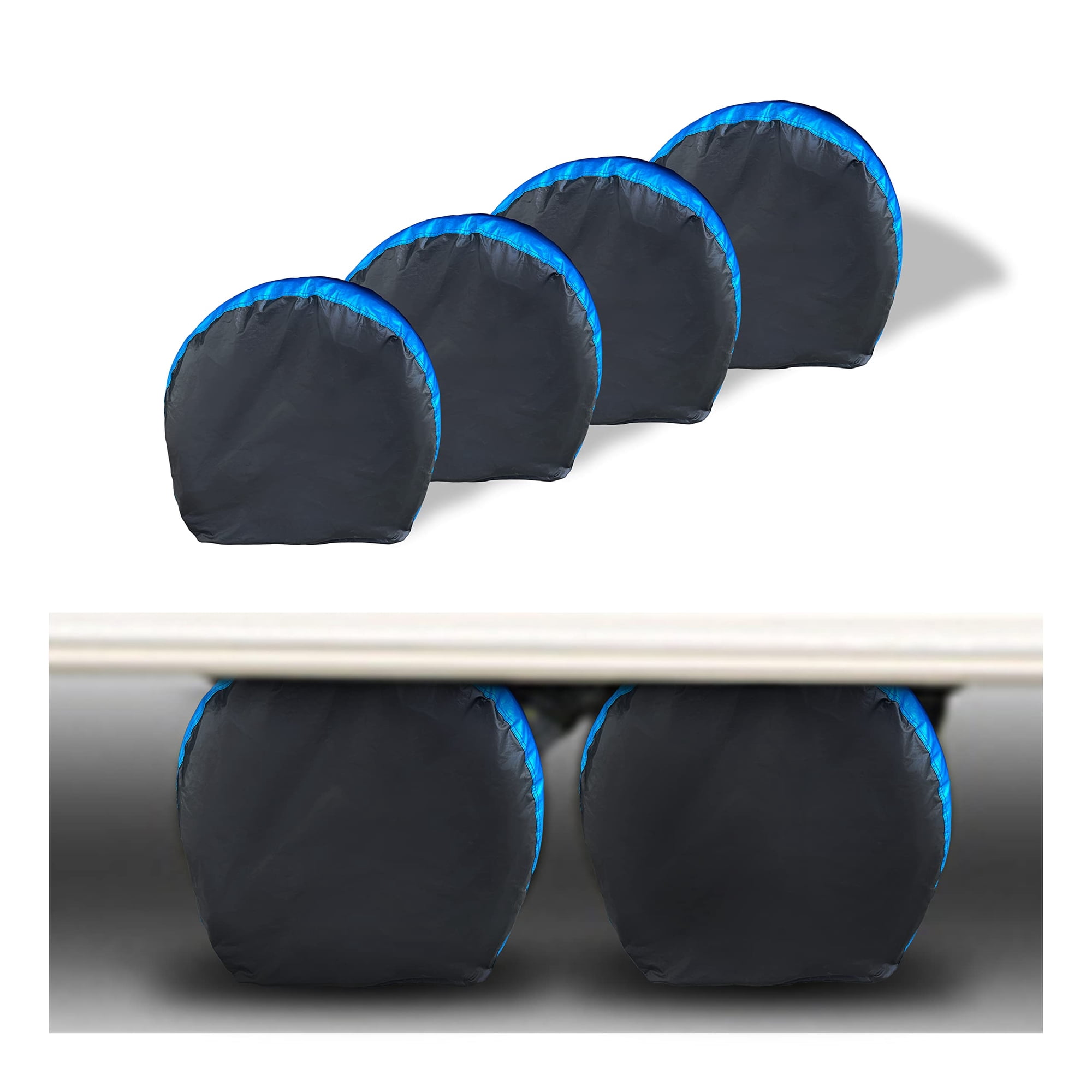 Fundas Para Neumáticos Mornyray, Impermeables Y Resistentes A Los Rayos Uv, Para Autocaravanas, Camiones Y Todoterrenos