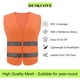 thumbnail image 3 of Chalecos de seguridad de alta visibilidad (paquete de 10) para tráfico, carreras, topógrafos y guardias de seguridad. Chaleco de construcción con 2 bandas reflectantes., 3 of 6
