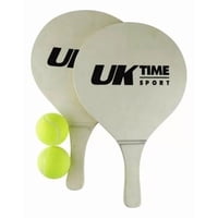 Uk Time - Par Paletas Playa Con 2 Pelotas De Beach Tenis