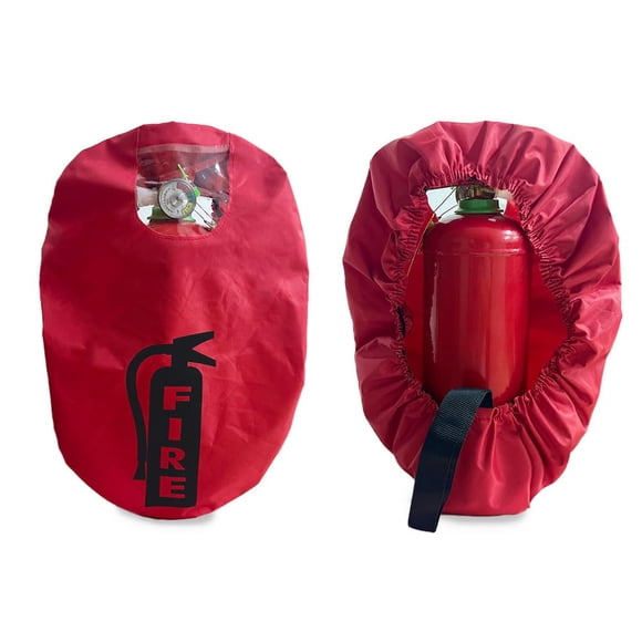 Cubierta para extintor SHINETEC 2,3 kg (5 lb) color rojo