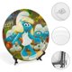 thumbnail image 4 of Los Pitufos Plato decorativo de porcelana fina (bone china), plato decorativo de cerámica para hogar, oficina, soporte de pared, platos decorativos para dormitorio - 6 pulgadas (15 cm), 4 of 6