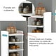 thumbnail image 2 of Zapatero Estante 8 Niveles Blanco MDF Almacenamiento Compacto, 2 of 2