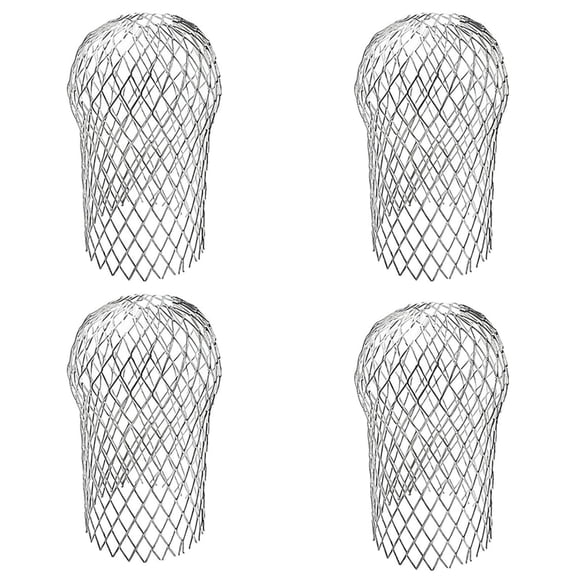 Gutter Guards AOSbet Fuvtory Expand Aluminium, paquete de 4 unidades, 3.5 pulgadas