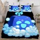thumbnail image 2 of Blox Fruit Face on print Soft Bed Set Lightweight 3 Pieces Bedding Sets for All Season Comforter Set Easy Care, 2 of 5